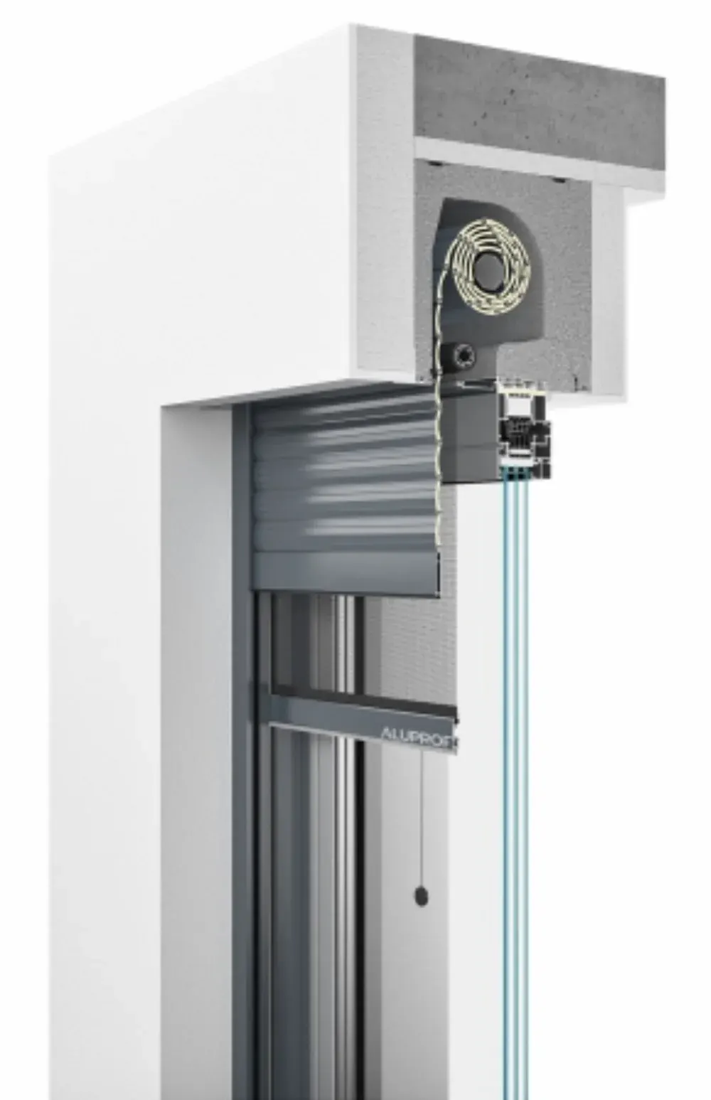 Aufsatzrollladen SKB Styroterm